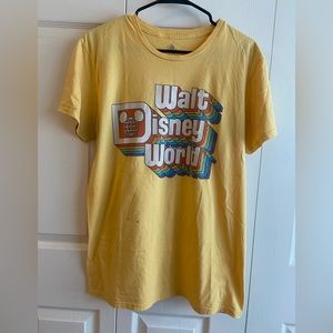 Yellow Walt Disney World T-shirt